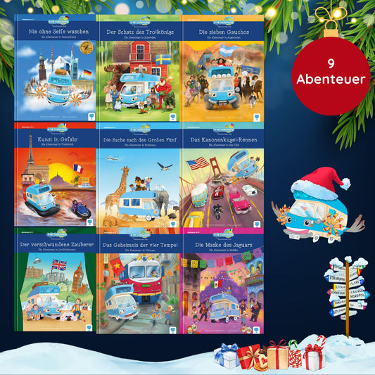 XMAS Großes Paket: 9 Bücher & mehr