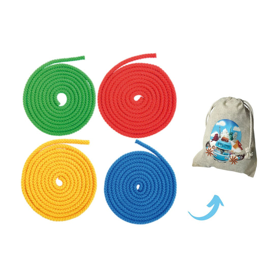 4 Spielseile für Kinder  I  im praktischen Beutel