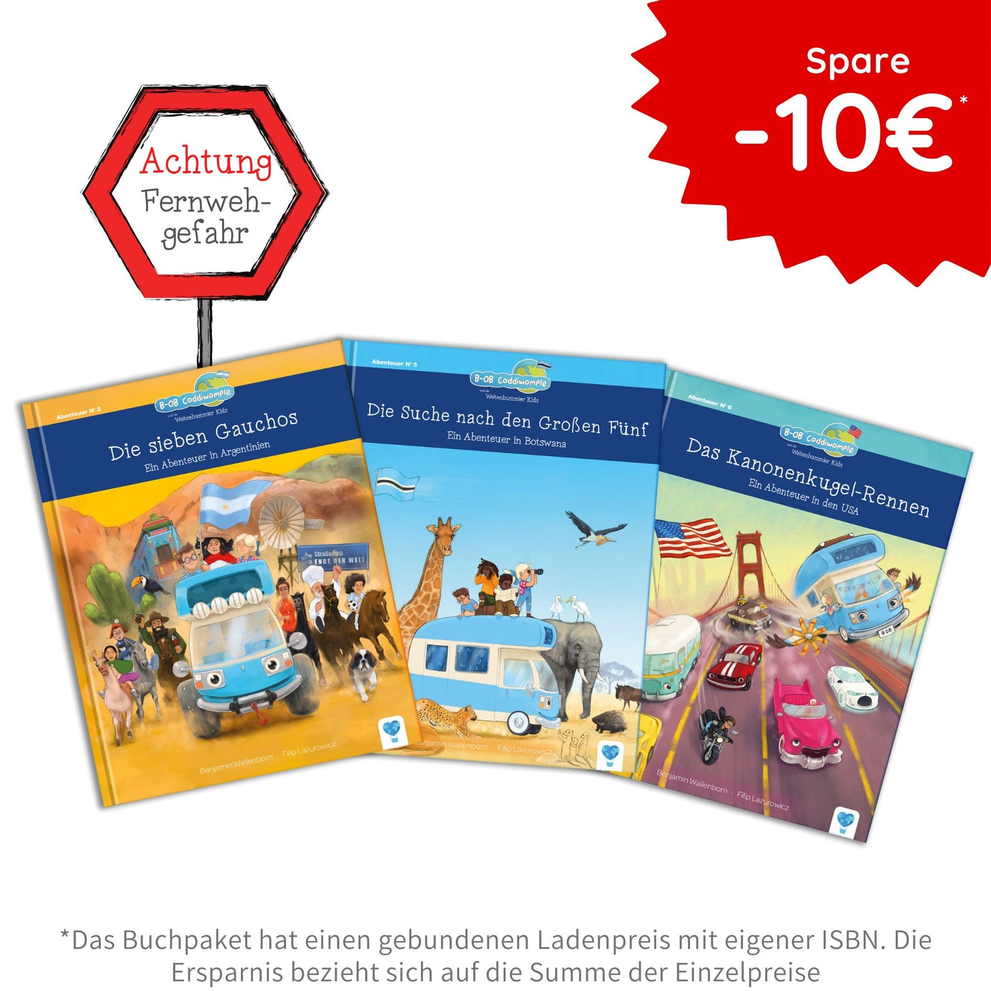 Fernweh-Paket 🇦🇷🇧🇼🇺🇸