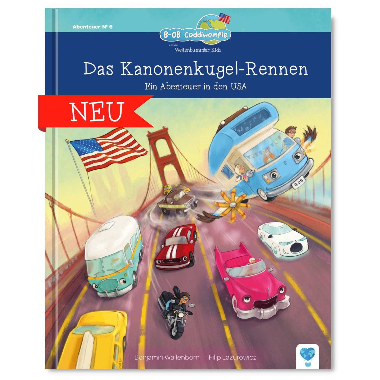 E-Book zu Band 6: Das Kanonenkugel Rennen - Ein Abenteuer in den USA