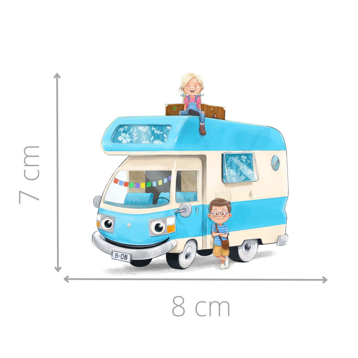 BOB-Bügelbild | für Lieblingskleidungsstücke | 100% made in Germany