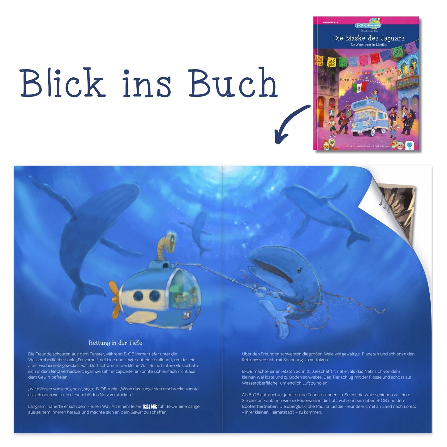 NEU: Die Maske des Jaguars - Ein Abenteuer in Mexiko 🇲🇽 | Vorlesebuch für Kinder ab 6 Jahren | Abenteuer & Lesespaß | Leseförderung mit Spaß | Weltreise mit BOB Coddiwomple und den Weltenbummler Kids | Geschichte über Mut