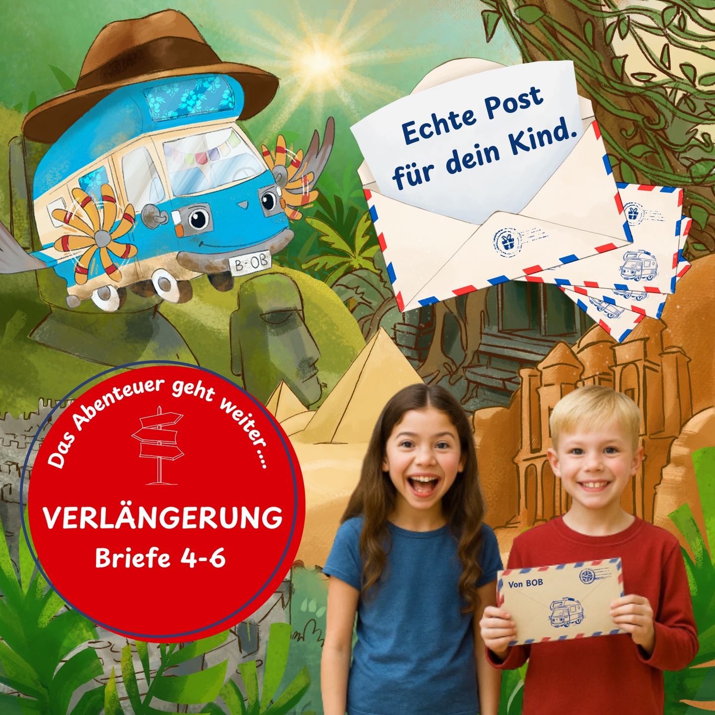 VERLÄNGERUNG - Abenteuerpost (Briefe 4-6)