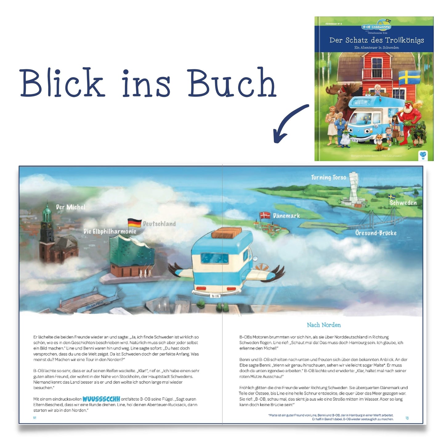 E-Book zu Band 2: Der Schatz des Trollkönigs - Ein Abenteuer in Schweden