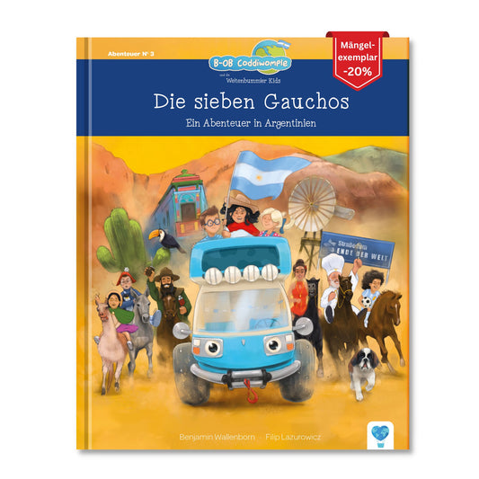 Mängelexemplar: Die sieben Gauchos - Ein Abenteuer in Argentinien