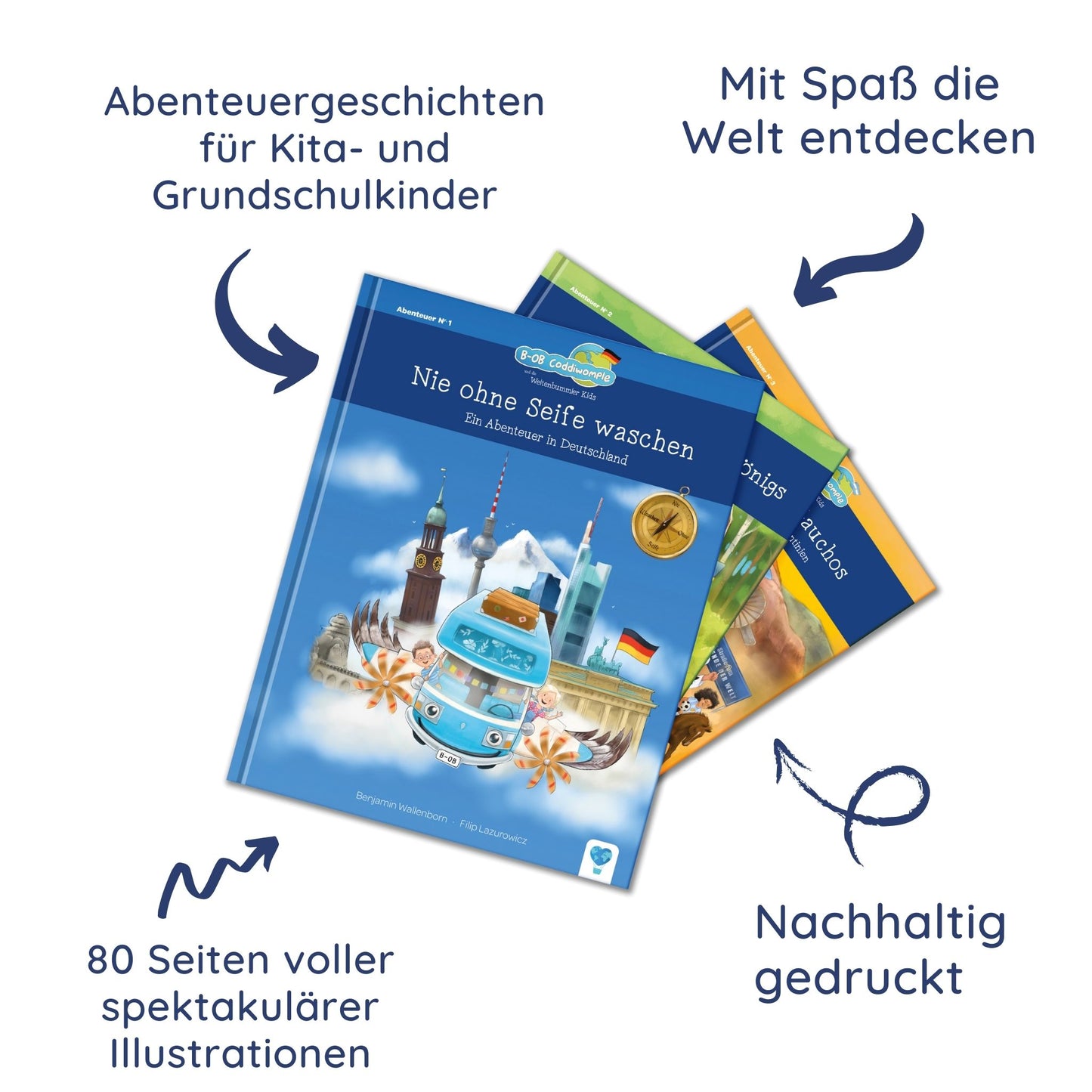 GRATIS E-Book | Wie sich Line, Benni und B-OB kennenlernten