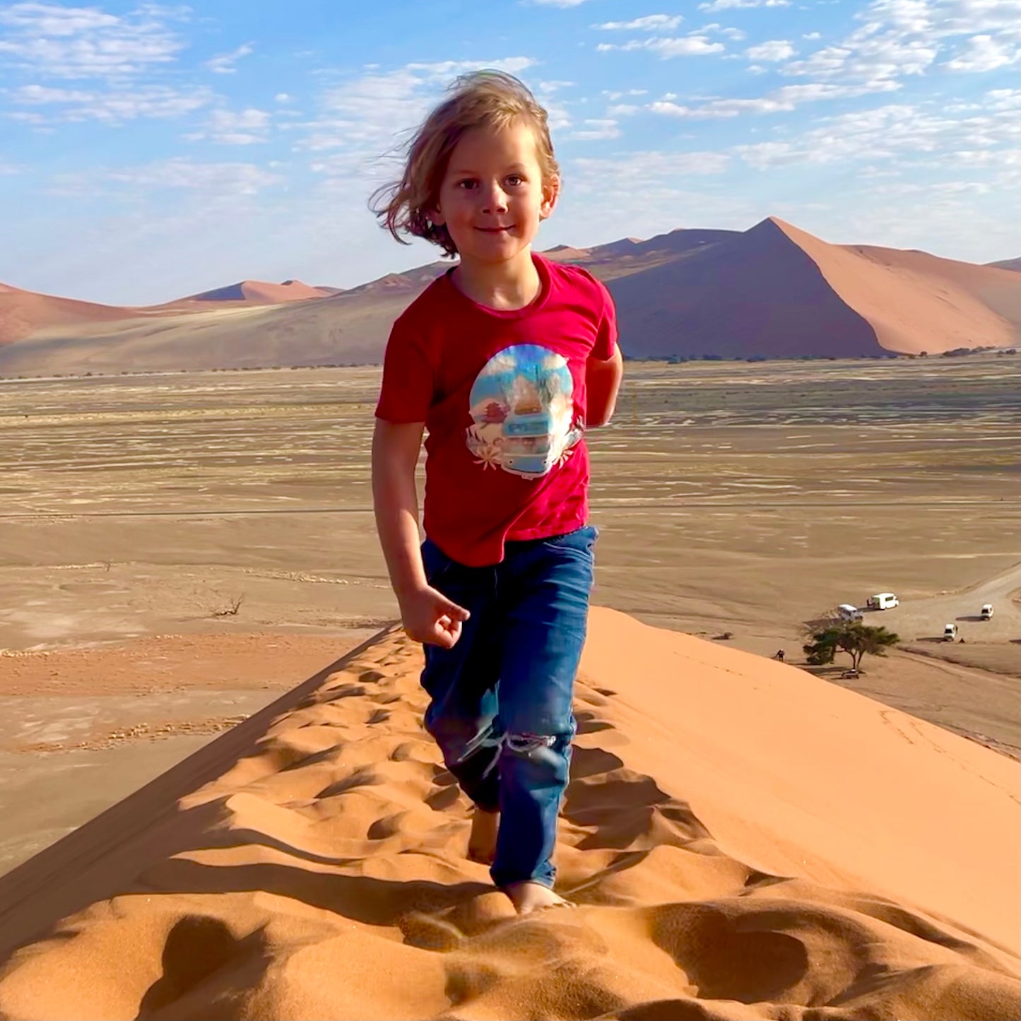 B-OB Coddiwomple T-Shirt | für Kinder | aus Bio-Baumwolle | mit WELTREISE Motiv