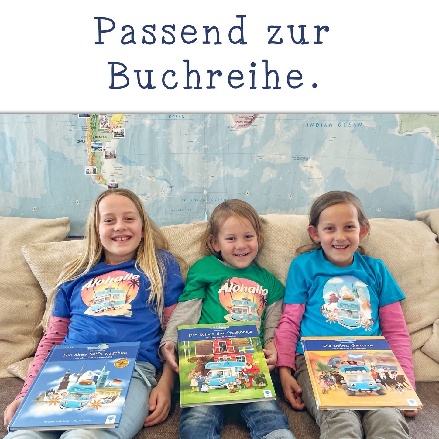 B-OB Coddiwomple T-Shirt | für Kinder | aus Bio-Baumwolle | mit ALOHALLO Motiv