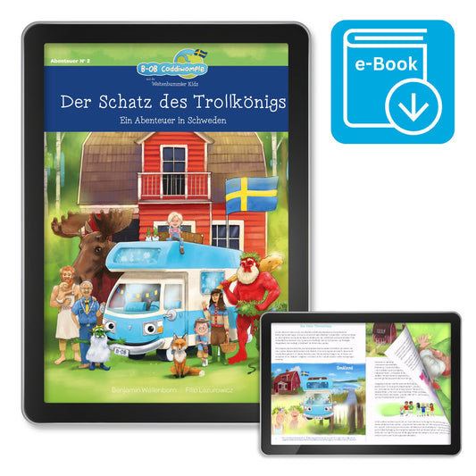 E-Book zu Band 2: Der Schatz des Trollkönigs - Ein Abenteuer in Schweden