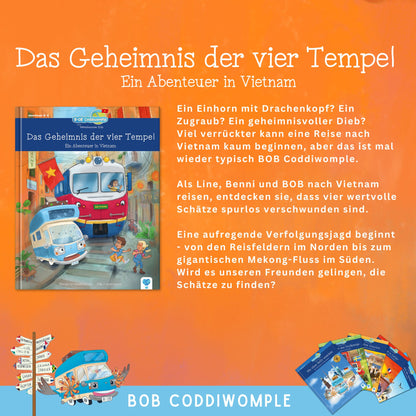 E-Book zu Band 8: Das Geheimnis der vier Tempel - Ein Abenteuer in Vietnam