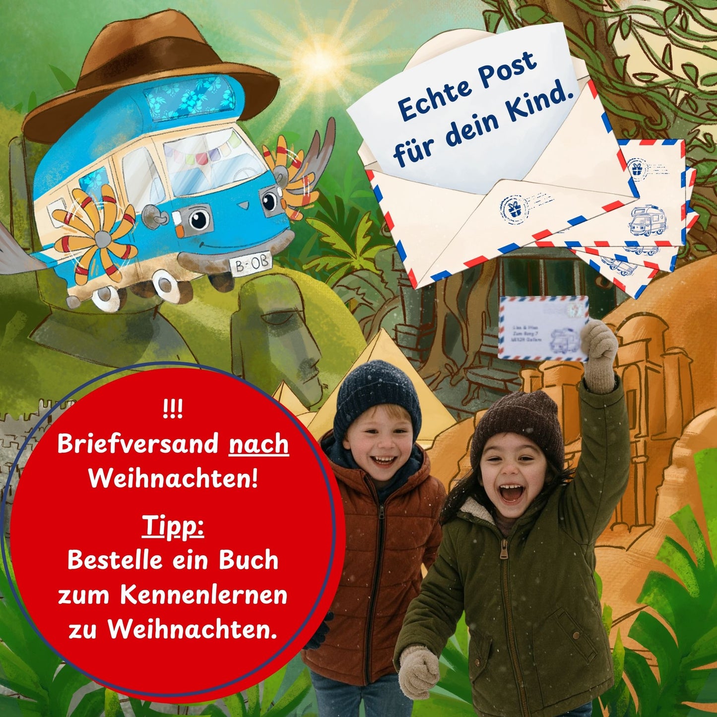 BOBs monatliche Abenteuerpost