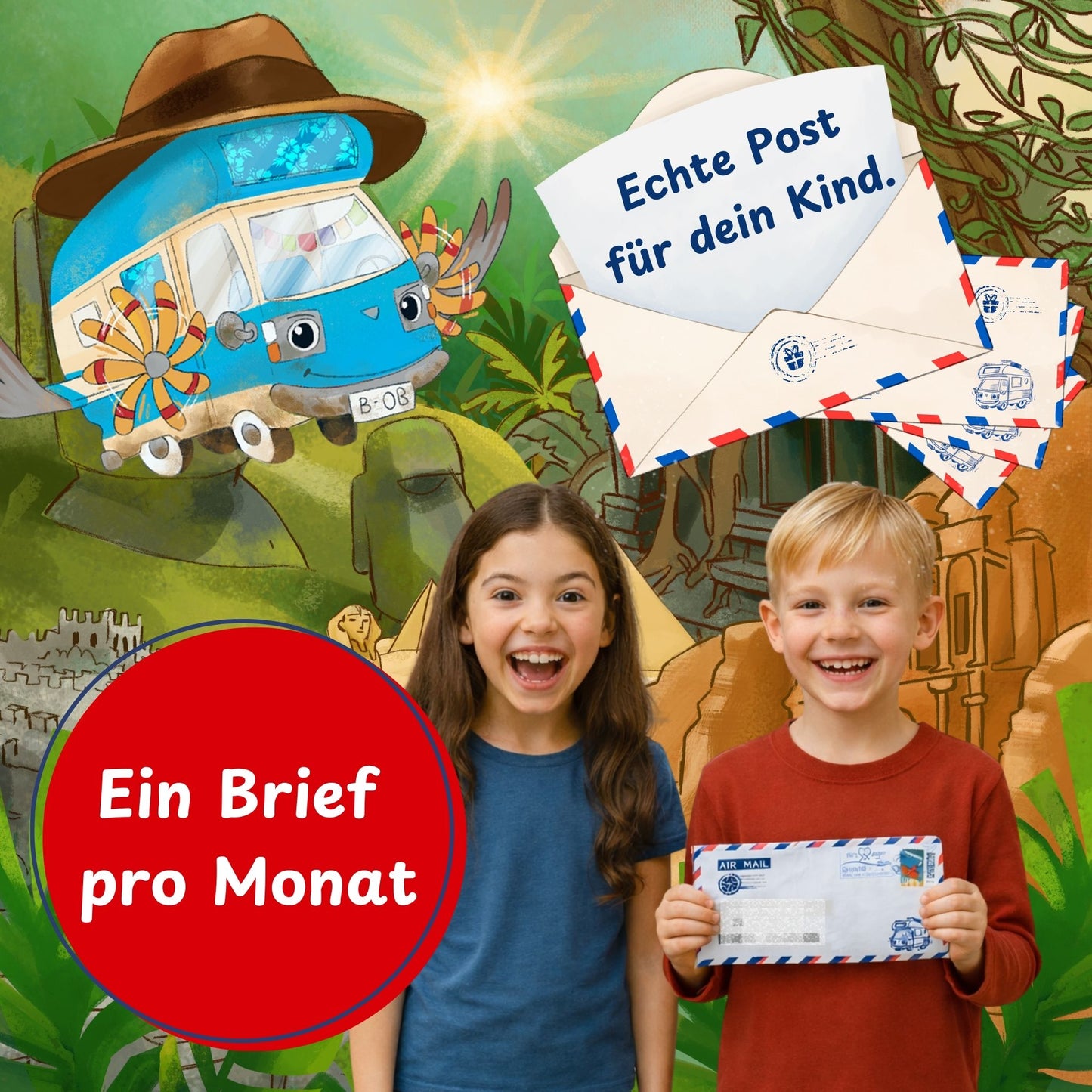 BOBs monatliche Abenteuerpost