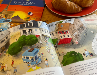 Kunst in Gefahr - Ein Abenteuer in Frankreich 🇫🇷 | Vorlesebuch für Kinder ab 6 Jahren | Abenteuer & Lesespaß | Leseförderung mit Spaß | Weltreise mit BOB Coddiwomple und den Weltenbummler Kids | Geschichte über Freundschaft
