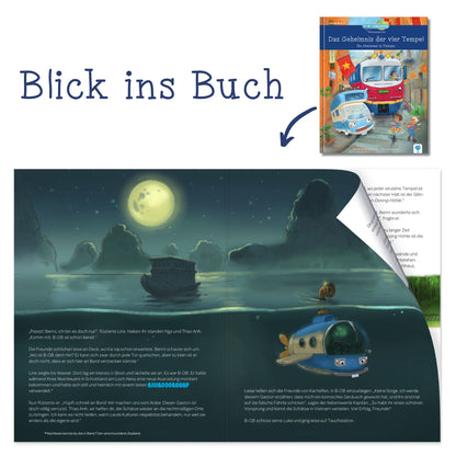 E-Book zu Band 8: Das Geheimnis der vier Tempel - Ein Abenteuer in Vietnam