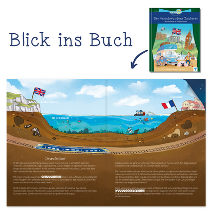 E-Book zu Band 7: Der verschwundene Zauberer - Ein Abenteuer in Großbritannien