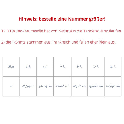 B-OB Coddiwomple T-Shirt | für Kinder | aus Bio-Baumwolle | mit WELTREISE Motiv