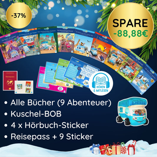 Black Week - Mega Paket: 9 Bücher & mehr