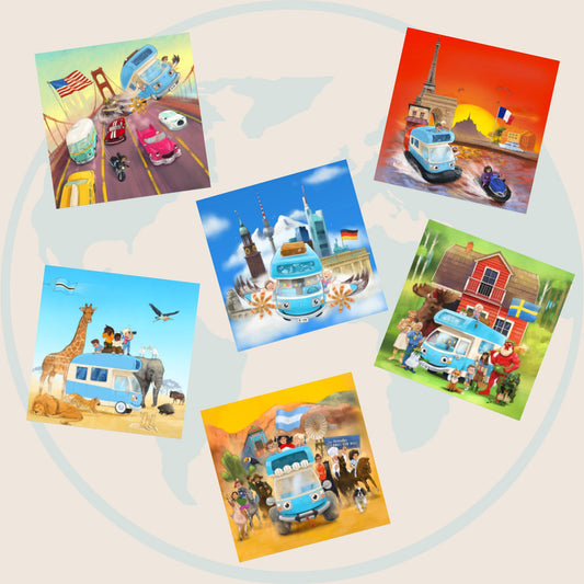 Reisepass | Lese-Aufkleber sammeln