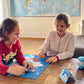 Reise-Puzzle | 100 Teile | praktisch im Jutebeutel | platzsparend I B-OB Coddiwomple