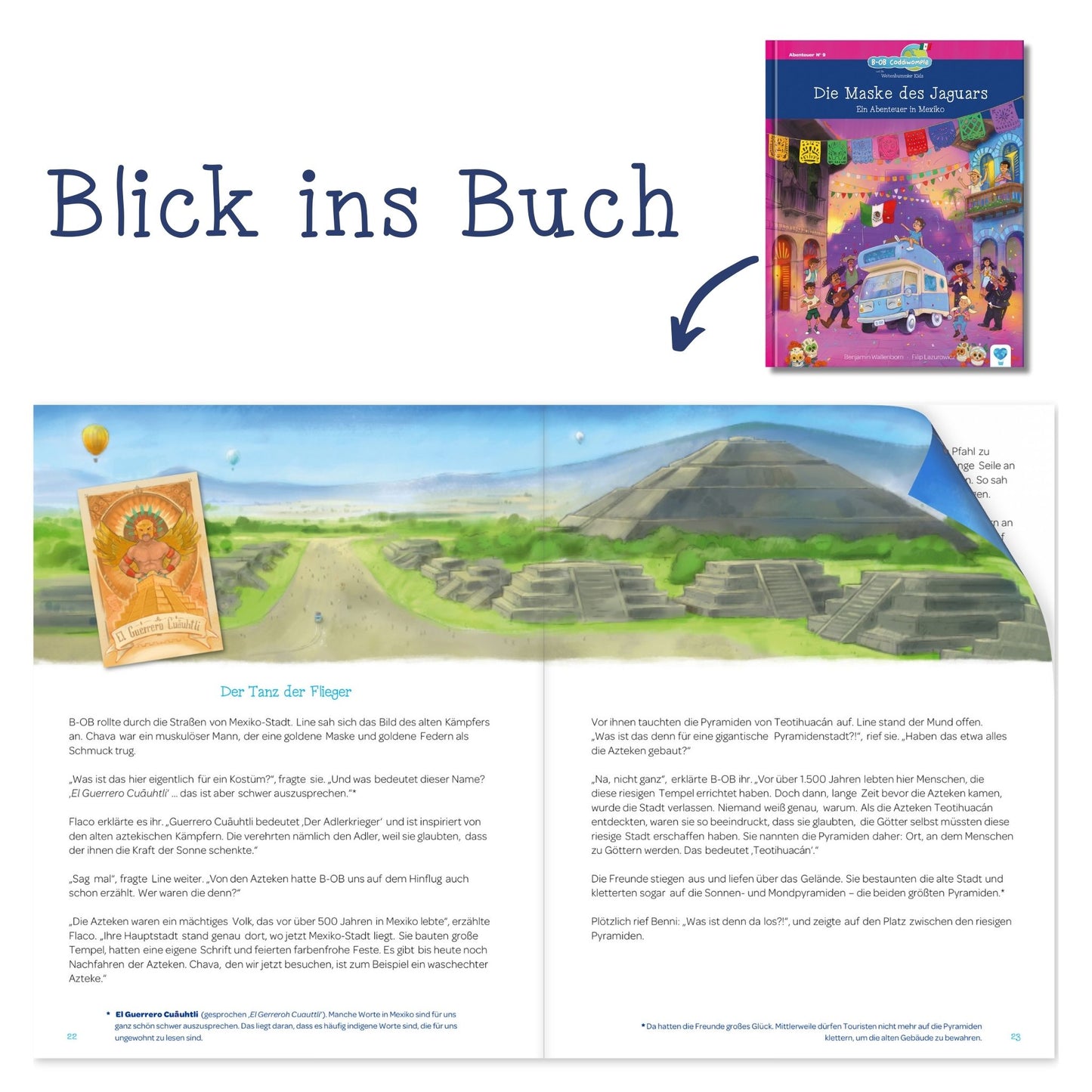 E-Book zu Band 9: Die Maske des Jaguars - Ein Abenteuer in Mexiko