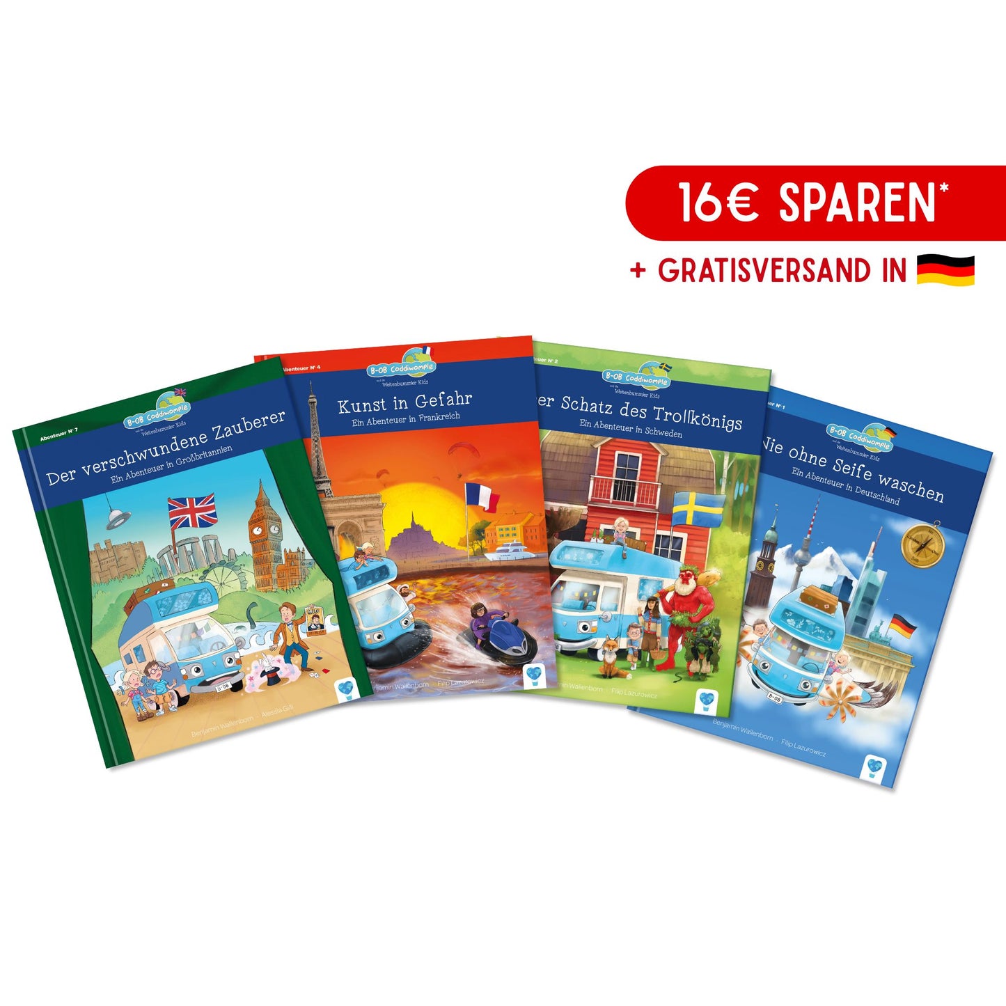 Europa-Paket 🇩🇪🇸🇪🇫🇷🇬🇧