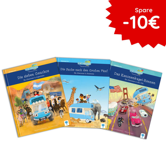 Fernweh-Paket 🇦🇷🇧🇼🇺🇸