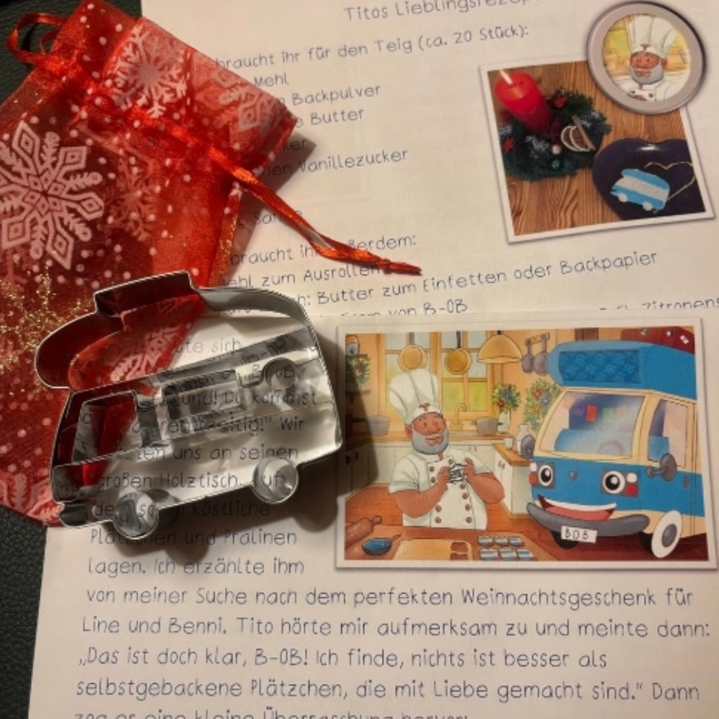 Keksausstecher in Form von BOB | Edelstahl