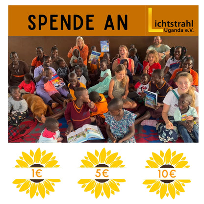🧡 Spende für Lichtstrahl Uganda –  ab 1 €