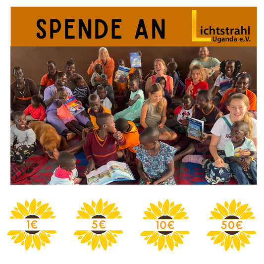🧡 Spende für Lichtstrahl Uganda –  ab 1 €