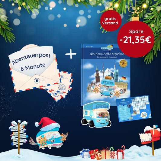 XMAS Spar Paket: 6 Briefe & mehr