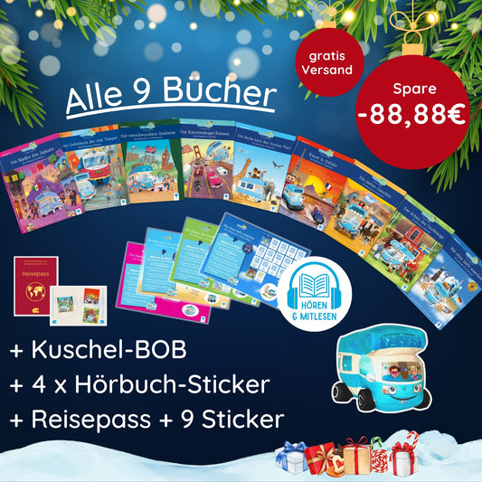 XMAS Großes Paket: 9 Bücher & mehr