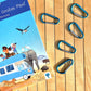 Karabiner Set | mit Reisesprüchen | aus Aluminium (rostfrei) | B-OB Coddiwomple