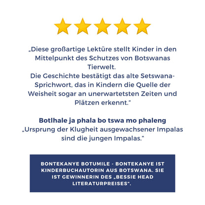 E-Book zu Band 5: Die Suche nach den großen Fünf - Ein Abenteuer in Botswana